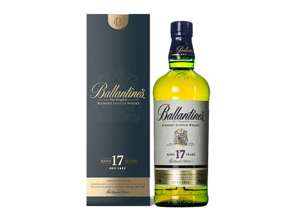 重庆百龄坛威士忌回收百龄坛17年Ballantine's苏格兰威士忌700ML洋酒