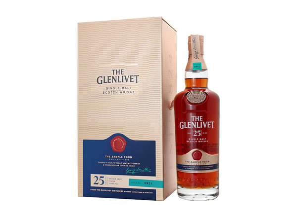 重庆The Glenlivet回收格兰威特25年苏格兰单一麦芽威士忌陈酿风味创造系列