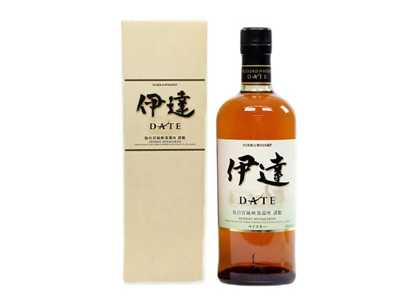 重庆Nikka Date回收一甲宫城峡蒸馏所产伊达调和型威士忌