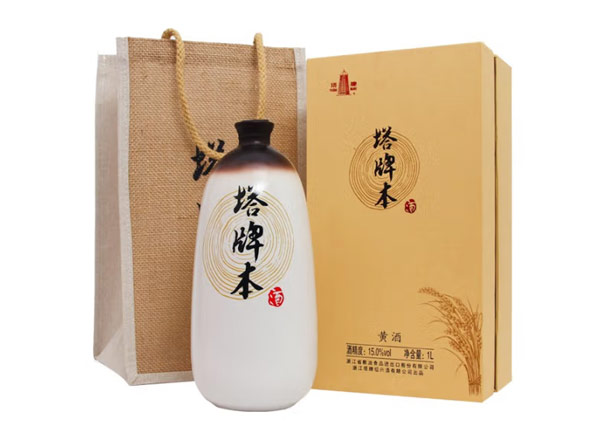重庆塔牌黄酒回收塔牌本酒500ml/1000ml绍兴黄酒花雕酒礼盒