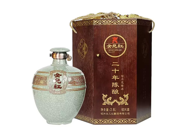 重庆女儿红绍兴黄酒回收女儿红二十年陈酿20年花雕酒2.8L坛装礼盒行情价格