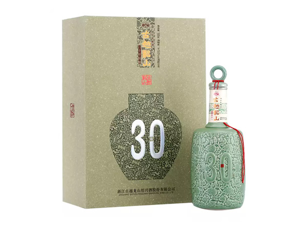 重庆古越龙山30年黄酒回收古越龙山三十年陈酿花雕酒