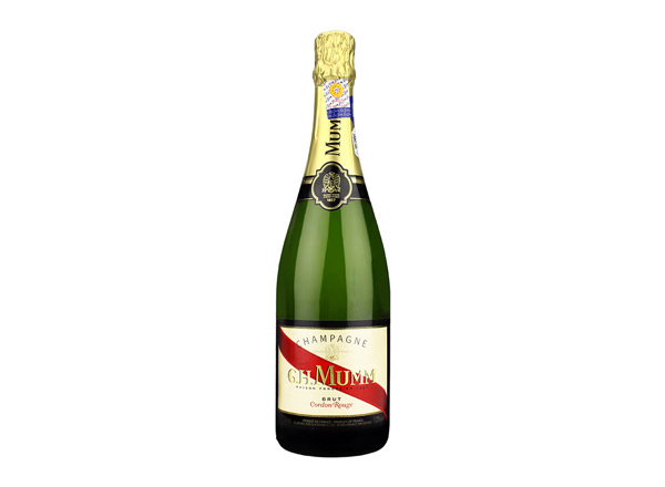 重庆玛姆香槟回收玛姆红带特级香槟G.H.MUMM Brut
