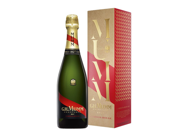 重庆玛姆香槟回收风尚版玛姆红带香槟起泡酒G.H. Mumm Cordon Rouge Brut